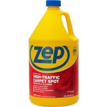 Amrep Zep® High-Traffic Carpet Spot Remover & Cleaner, Gallon Bottle, 4 Bottles - ZUHTC128 ZUHTC128